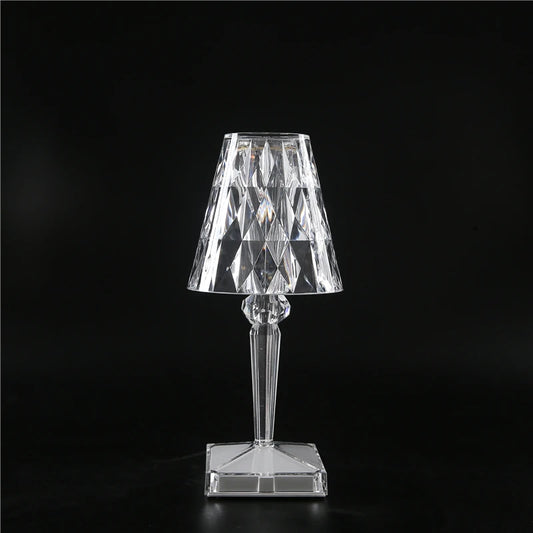 Lámpara de Mesa de Cristal Elegante – Maison Vanoa