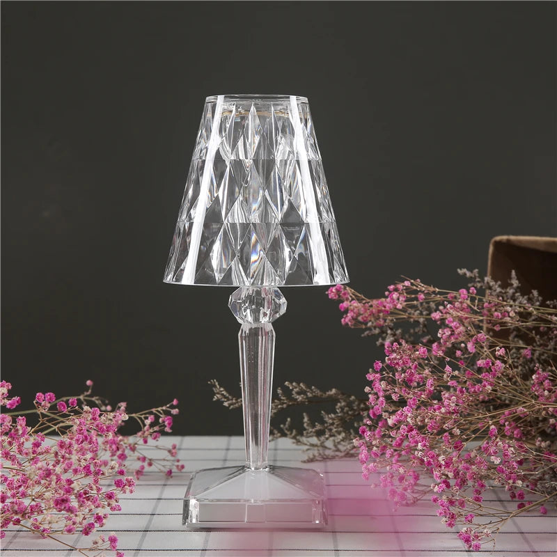 Lampe de Table Cristal Élégante – Maison Vanoa