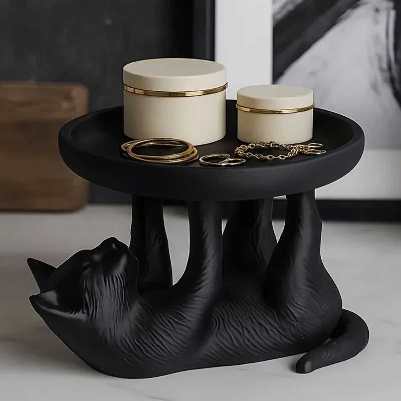 Vide-Poche Chat Élégant – Maison Vanoa