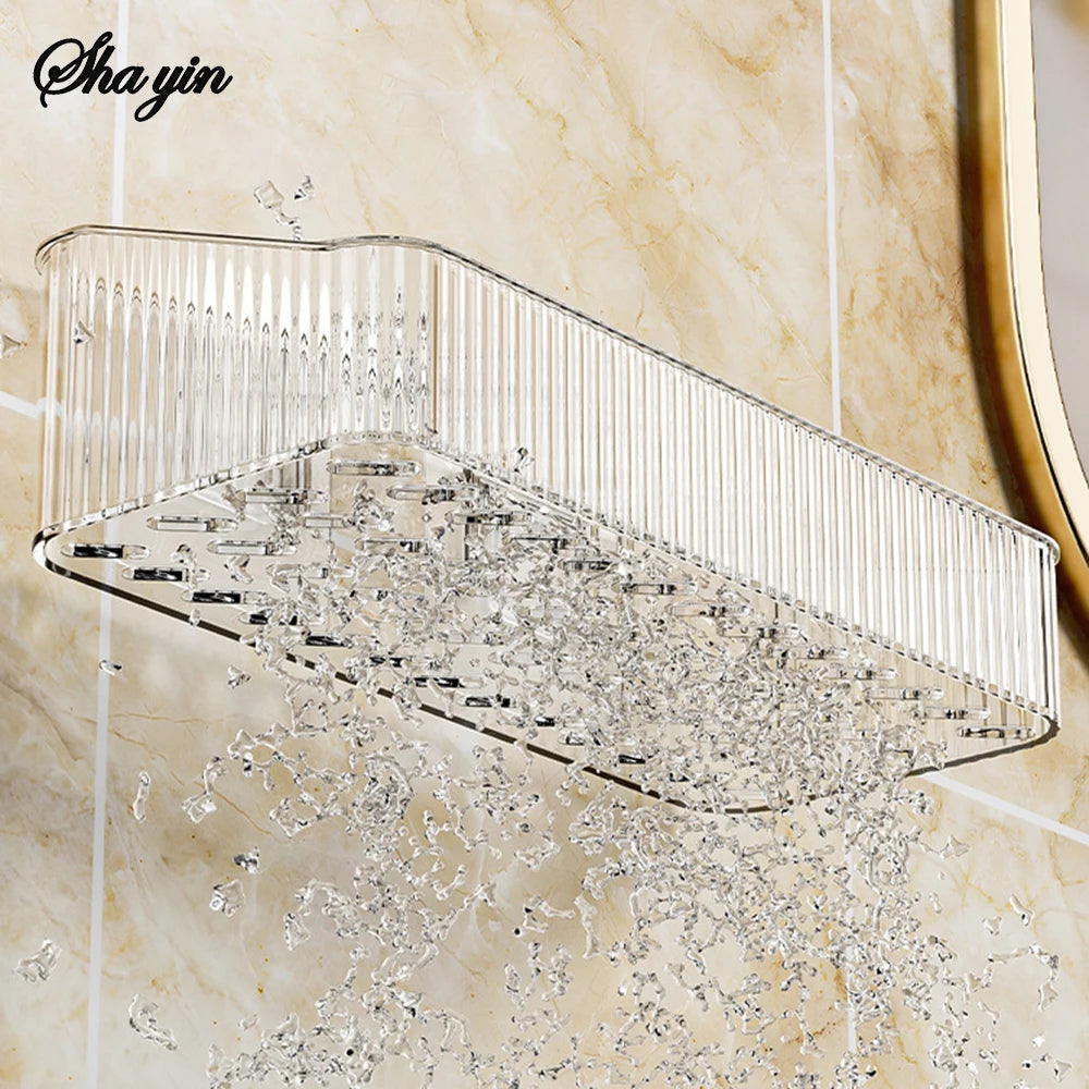 Étagère de rangement pour salle de bain – Organisation murale