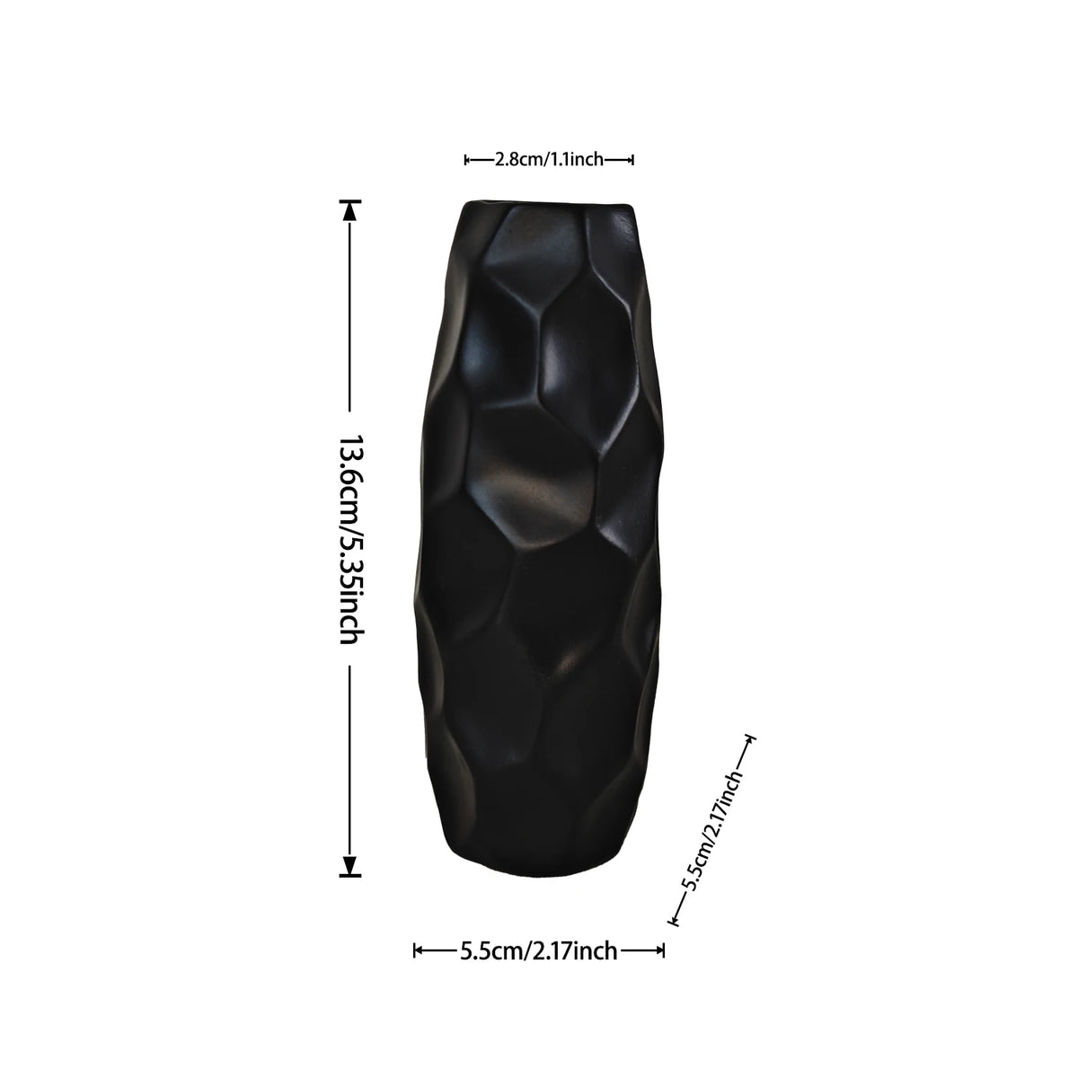 Vase Sculptural Moderne en Résine – Maison Vanoa
