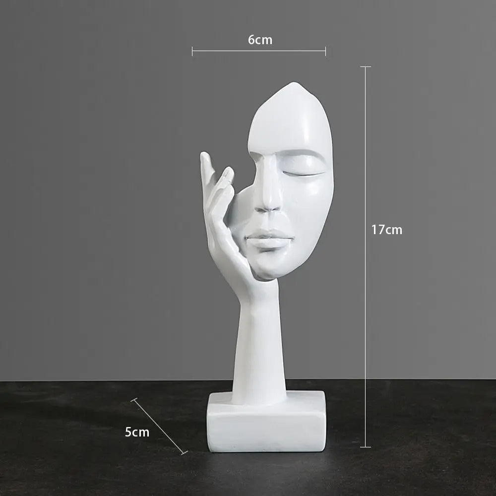 Sculpture Abstraite en Résine – Maison Vanoa