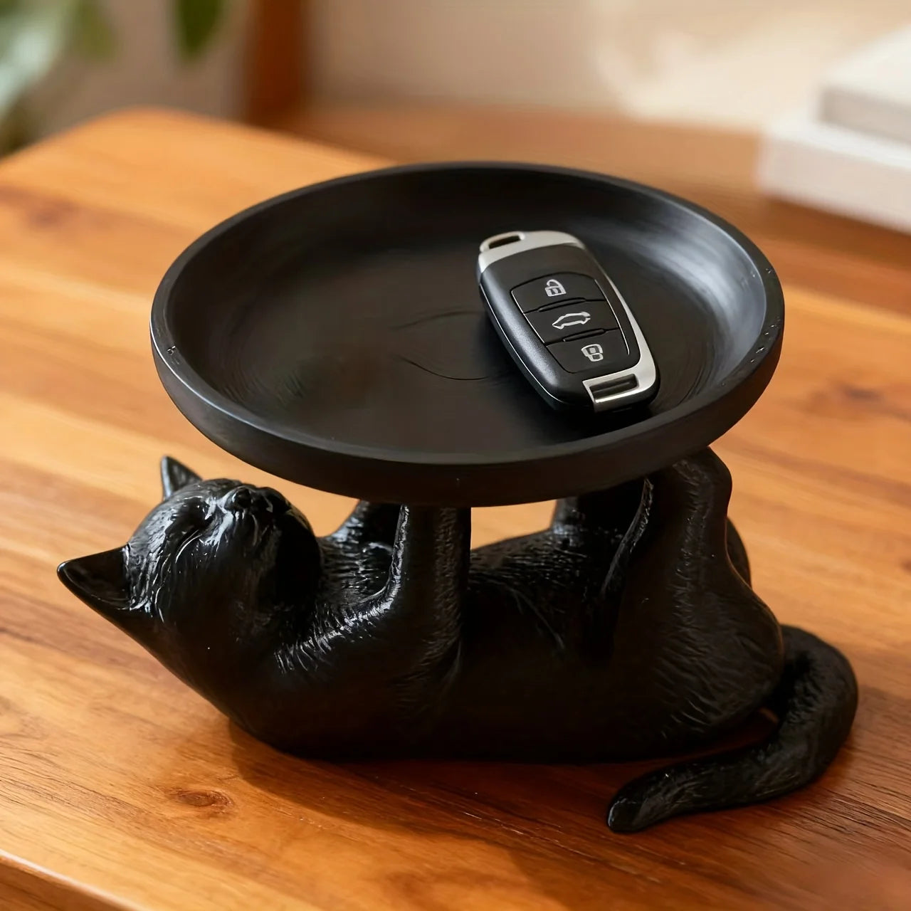 Vide-Poche Chat Élégant – Maison Vanoa