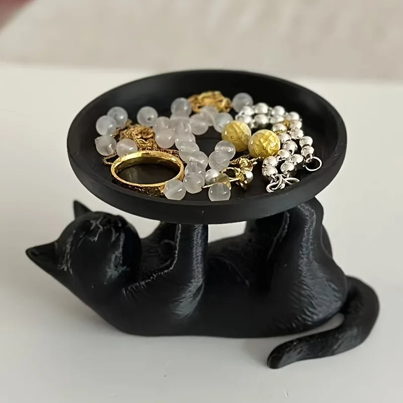 Vide-Poche Chat Élégant – Maison Vanoa