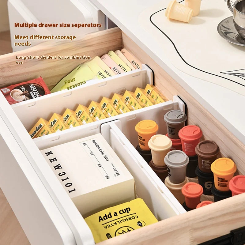 Organisateur de tiroirs réglable - Rangement intelligent