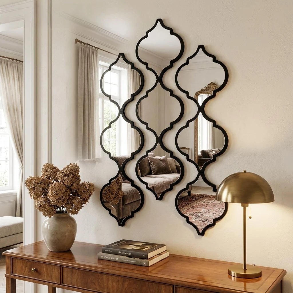 Miroirs Muraux Marocains – Set Décoratif 12 Pièces | Maison Vanoa
