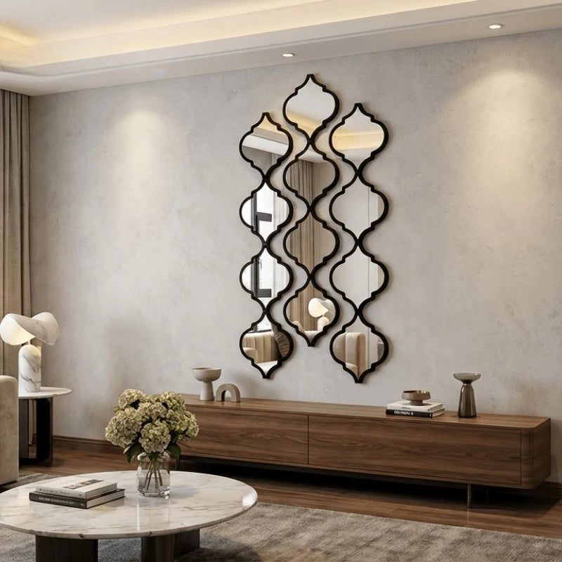 Miroirs Muraux Marocains – Set Décoratif 12 Pièces | Maison Vanoa