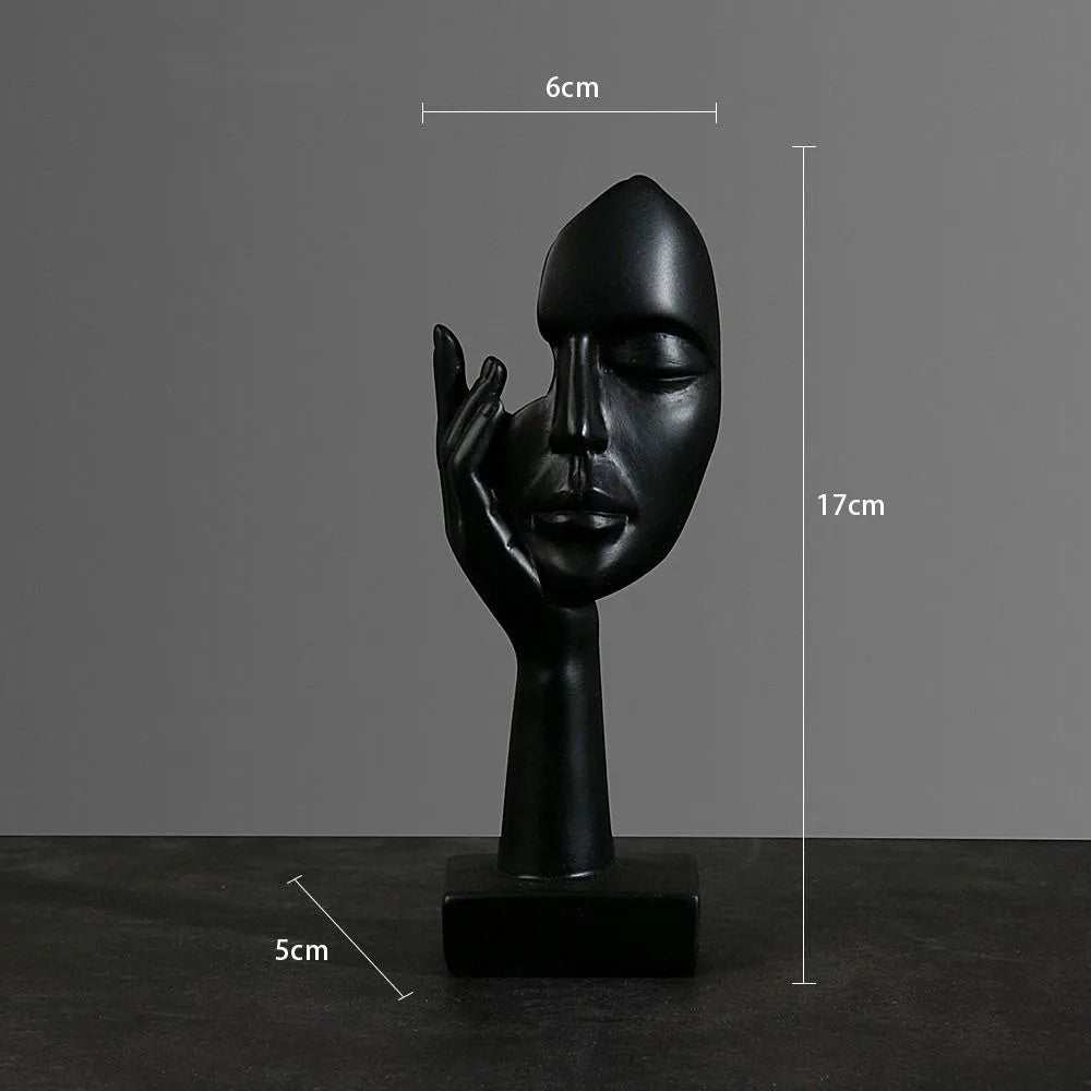 Sculpture Abstraite en Résine – Maison Vanoa