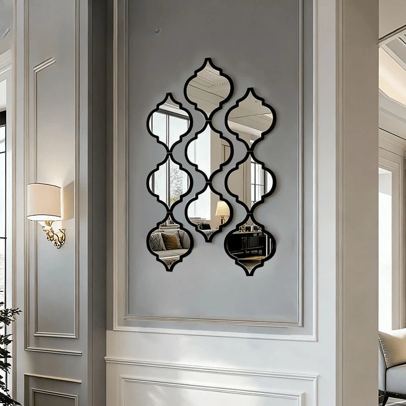 Miroirs Muraux Marocains – Set Décoratif 12 Pièces | Maison Vanoa
