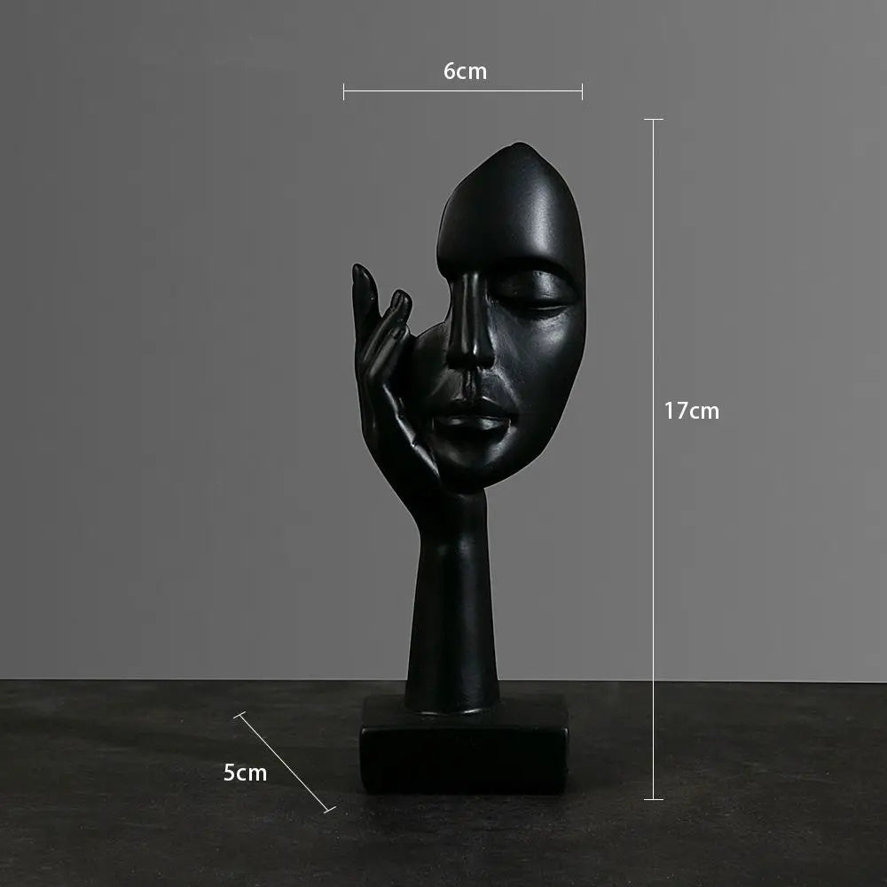 Sculpture Abstraite en Résine – Maison Vanoa